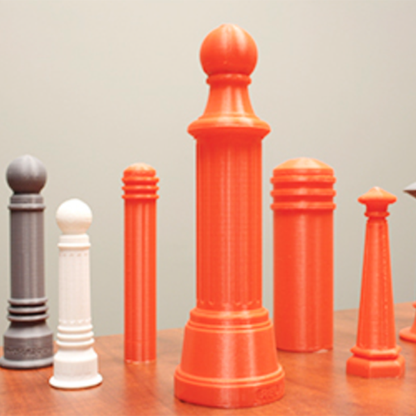 Any Bollard Design is Possible With 3D Printers