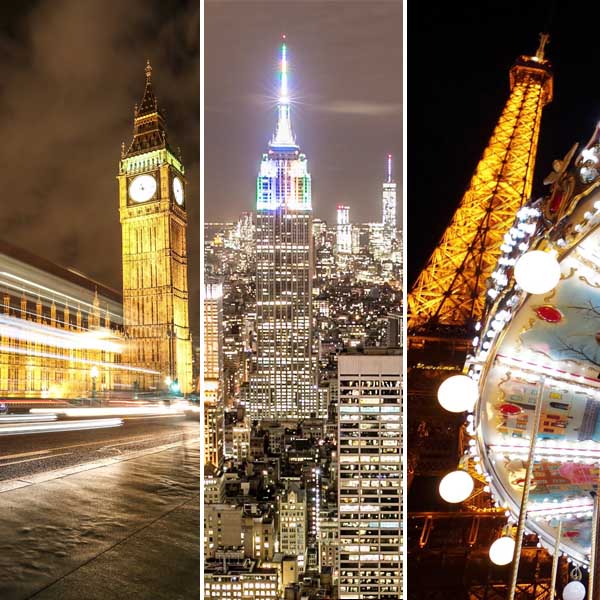 How Street Lighting Has Created a Unique Style for the Fashion Capitals of the World: Paris, London and New York